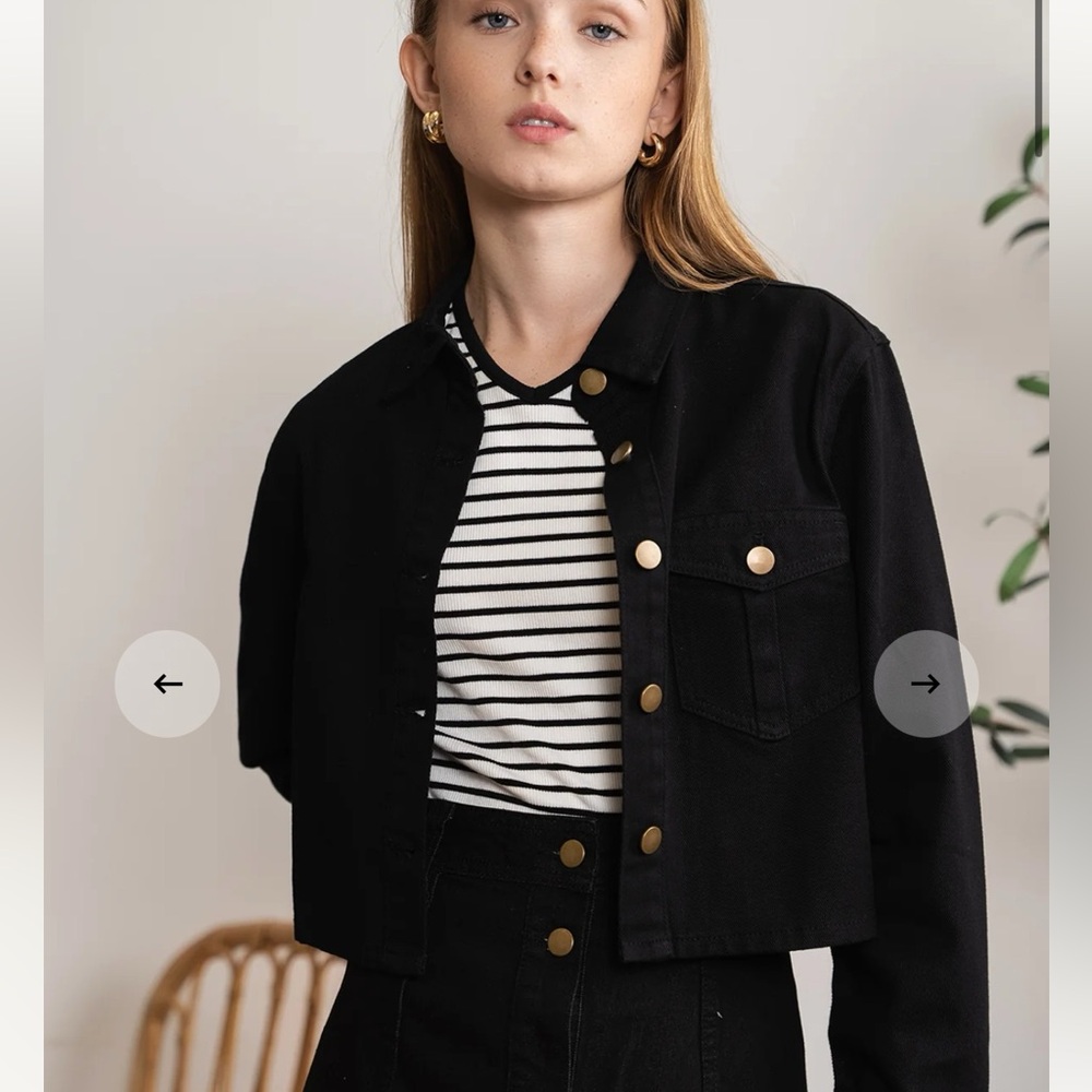 Heritage Denim HD Cropped Shacket